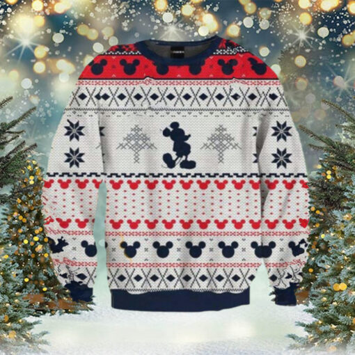 Mickey Mouse Christmas Gift Disney Ugly Christmas Sweater Gift For Men And Women