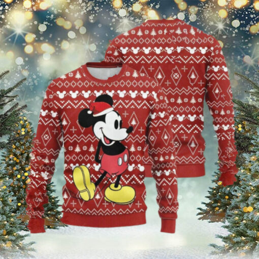 Mickey Mouse Vintage Disney Ugly Christmas Sweater Gift For Holiday 2024