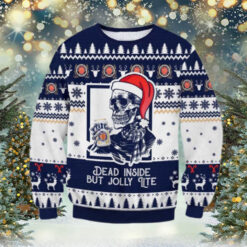 Miller Lite Dead Inside Ugly Sweater