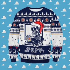 Miller Lite Dead Inside Ugly Sweater