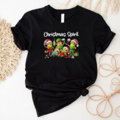 Minion Christmas spirit wine shirt