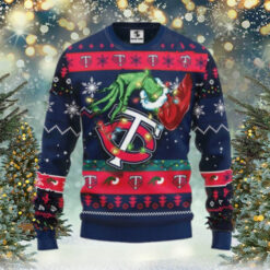 Minnesota Twins Grinch Ugly Christmas Sweater