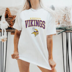 Minnesota Vikings Classic Arched Logo Shirt