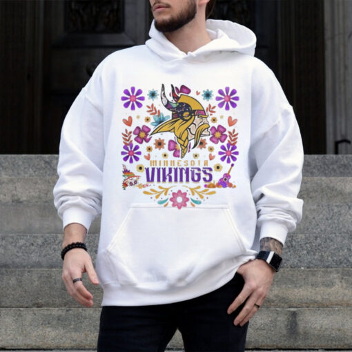 Minnesota Vikings Dia De Los Muertos shirt