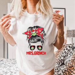 Mrs Grinch girl Christmas 2024 shirt