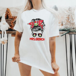 Mrs Grinch girl Christmas 2024 shirt