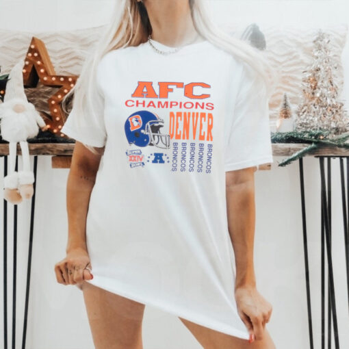 NFL BRONCOS AFC CHAMPIONS 1989 Tee Shirt