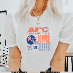 NFL BRONCOS AFC CHAMPIONS 1989 Tee Shirt