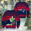 NFL Seattle Seahawks Football Custom Name Grinch Drink Up 2024 Gift For Holiday Ugly Christmas Sweater