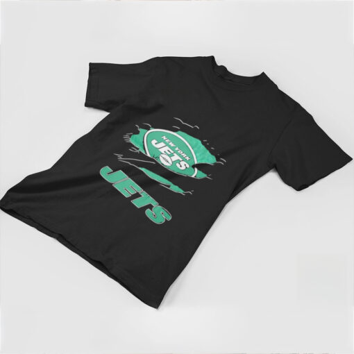 NFL New York Jetts inside me scratches shirt