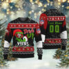 Amazing Bigfoot Christmas Tree Ugly Sweater