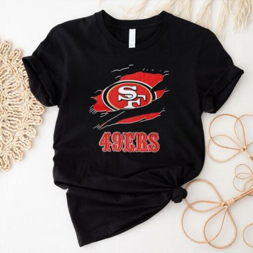 NFL San Francisco 49ers inside me scratches shirt