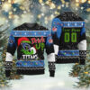 Tennessee Titans NFL Special Grinchs Hand Football Xmas Holiday Ugly Christmas Sweater