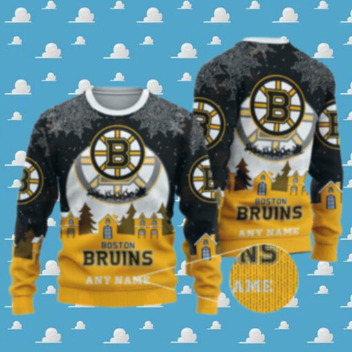 NHL Boston Bruins Special Christmas Ugly Sweater – Narides