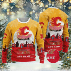 NHL Calgary Flames Special Christmas Ugly Sweater – Narides