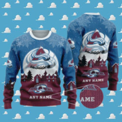 NHL Colorado Avalanche Special Christmas Ugly Sweater – Narides