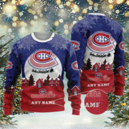 NHL Montreal Canadiens Special Christmas Ugly Sweater – Narides