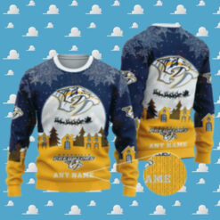 NHL Nashville Predators Special Christmas Ugly Sweater – Narides