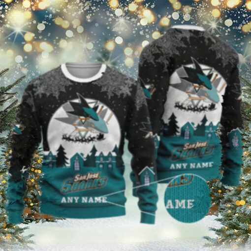 NHL San Jose Sharks Special Christmas Ugly Sweater – Narides