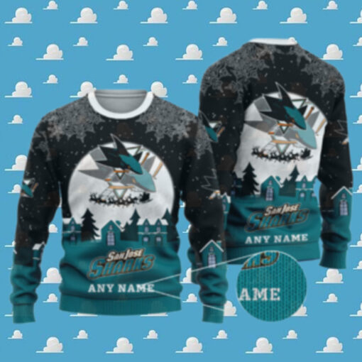 NHL San Jose Sharks Special Christmas Ugly Sweater – Narides