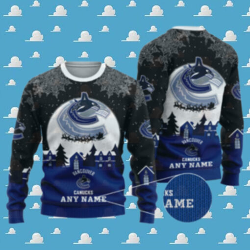 NHL Vancouver Canucks Special Christmas Ugly Sweater – Narides