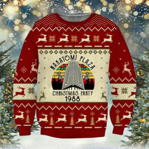 Nakatomi Plaza Christmas Party 1988 Ugly Christmas Sweater