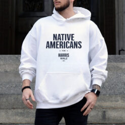 Native Americans For Harris Walz shirt