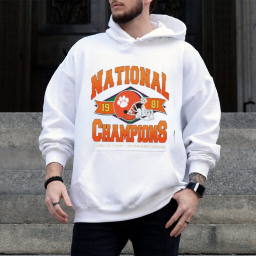 Ncaa Clemson Tigers champions 1981 shirt