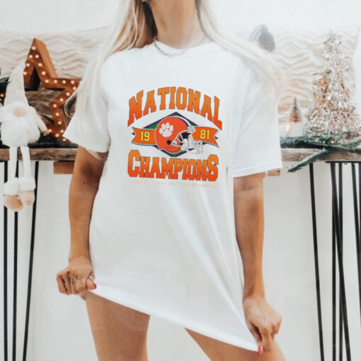 Ncaa Clemson Tigers champions 1981 shirt