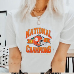 Ncaa Clemson Tigers champions 1981 shirt