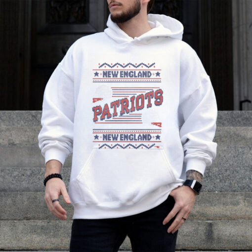 New England Patriots Holiday Crewneck shirt