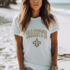 New Orleans Saints Classic Arched Logo Shirt