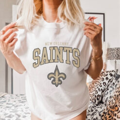 New Orleans Saints Classic Arched Logo Shirt