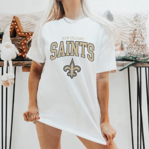 New Orleans Saints Classic Arched Logo Shirt