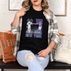 New York Yankees Aaron Judge X New York Giants Daniel Jones Shirt