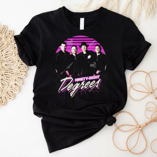 Ninety Eight Degrees 98 Degrees Band Throwback Shirt