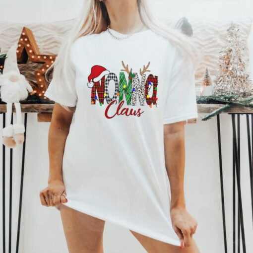 Noni Nonna Santa Claus Merry Christmas T Shirt