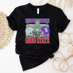 Northwestern Wildcats vs Ohio State Buckeyes National American Wrigley Field Series 2024 Shirt