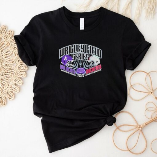 Northwestern vs Ohio State 2024 Wrigley Field Series T Shirt