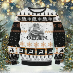 Oban Whiskey Ugly Sweater