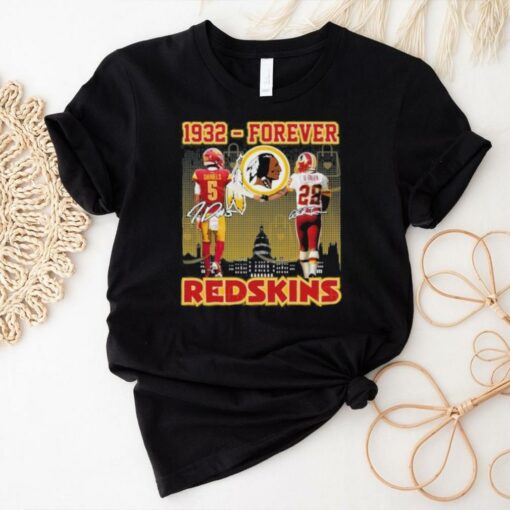 Official 1932 – Forever Redskins Washington Commanders Signature T Shirt