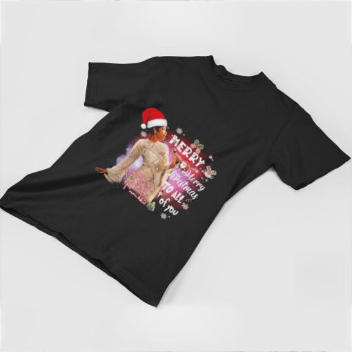 Official Aretha Franklin Merry Christmas To All Of You Shirt