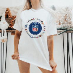 Official Circle Of Parity NFL 2024 Field Yates Teams Logos t shirt