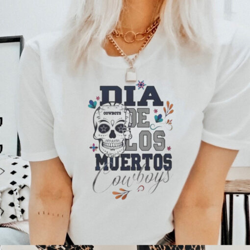 Official Dallas Cowboys Football Dia De Los Muertos Skull 2024 Shirt