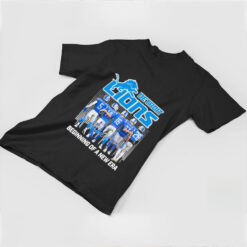 Official Detroit Lions Beginning Of A New Era Signature Shirt