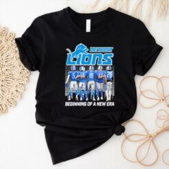 Official Detroit Lions Beginning Of A New Era Signature Shirt