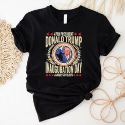 Official Donald Trump Inauguration Day 2025 47th USA President T Shirt