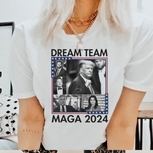 Official Dream Team Maga 2024 Trump Won 2024 Shirt