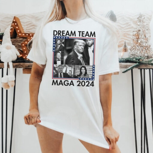 Official Dream Team Maga 2024 Trump Won 2024 Shirt