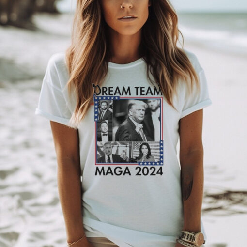 Official Dream Team Maga 2024 Trump Won 2024 Shirt